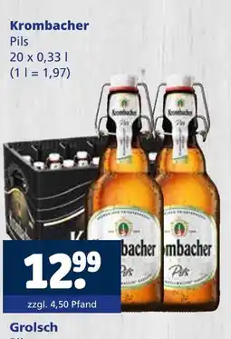 Getränkewelt Krombacher pils Angebot