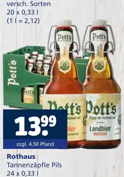 Getränkewelt Potts landbier Angebot
