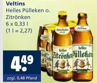 Getränkewelt Veltins helles pülleken Angebot