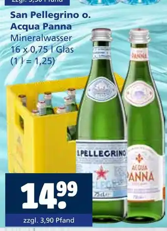 Getränkewelt San pellegrino mineralwasser Angebot