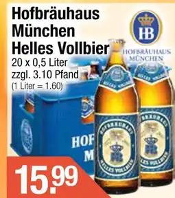 Getränke City Hofbräuhaus münchen helles vollbier Angebot