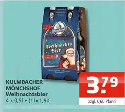 Getränke Oase Kulmbacher mönchshof weihnachtsbier Angebot