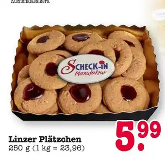 E-Center Scheck-in manufaktur linzer plätzchen Angebot