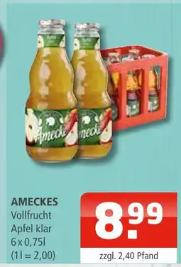 Getränke Oase Amecke vollfrucht apfel klar Angebot