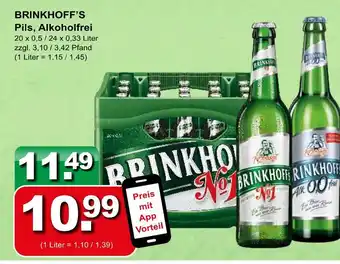 Getränkeparadies Gefromm Brinkhoff’s pils Angebot