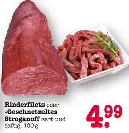 E-Center Rinderfilets Angebot