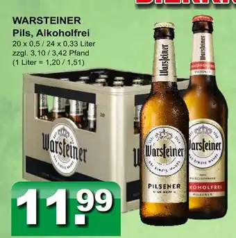 Getränkeparadies Gefromm Warsteiner pils Angebot