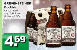 Getränkeparadies Gefromm Grevensteiner bockbier Angebot