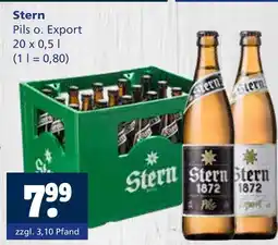 Getränkewelt Stern pils o. export Angebot