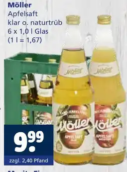 Getränkewelt Möller apfelsaft Angebot