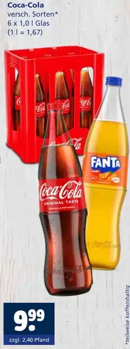 Getränkewelt Coca-cola mixgetränke Angebot