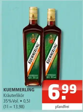 Getränke Oase Kuemmerling kuemmerling kräuterlikör Angebot