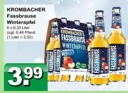 Getränkeparadies Gefromm Krombacher fassbrause winterapfel Angebot