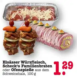 E-Center Elsässer würzfleisch Angebot