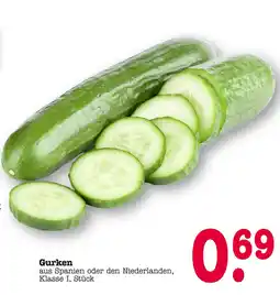 E-Center Gurken Angebot
