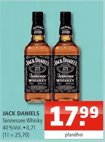 Getränke Oase Jack daniels tennessee whisky Angebot