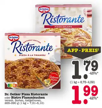 E-Center Dr. oetker pizza ristorante Angebot