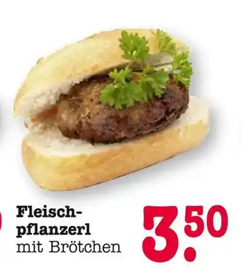 E-Center Fleischpflanzerl mit brötchen Angebot