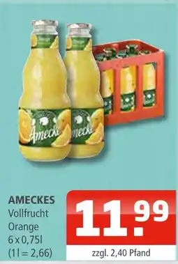 Getränke Oase Amecke vollfrucht orange Angebot