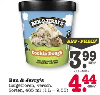 E-Center Ben & jerry's cookie dough Angebot