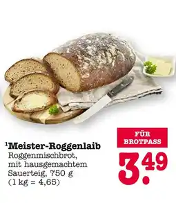 E-Center Meister-roggenlaib Angebot