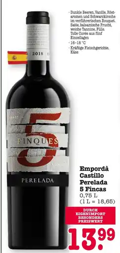 E-Center Castillo perelada empordà 5 fincas Angebot