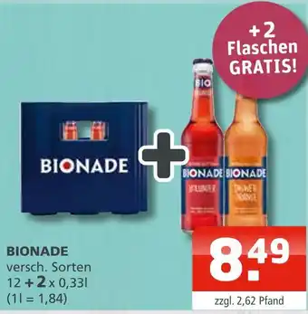 Getränke Oase Bionade Angebot