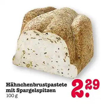 E-Center Hähnchenbrustpastete mit spargelspitzen Angebot