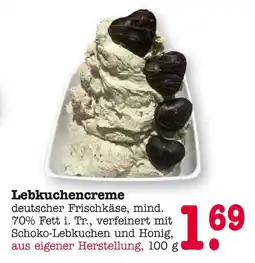E-Center Lebkuchencreme Angebot