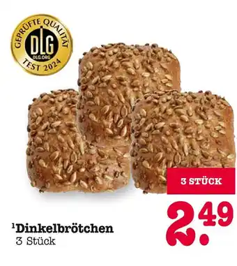 E-Center Dinkelbrötchen Angebot
