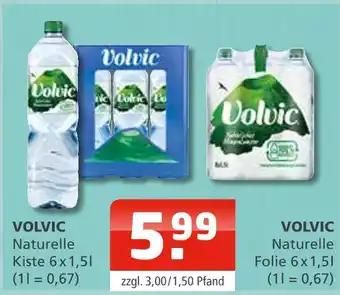 Getränke Oase Volvic naturelle kiste Angebot