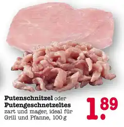 E-Center Putenschnitzel Angebot