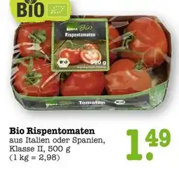 E-Center Bio rispentomaten Angebot