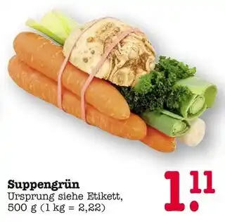 E-Center Suppengrün Angebot