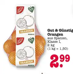 E-Center Gut & günstig orangen Angebot