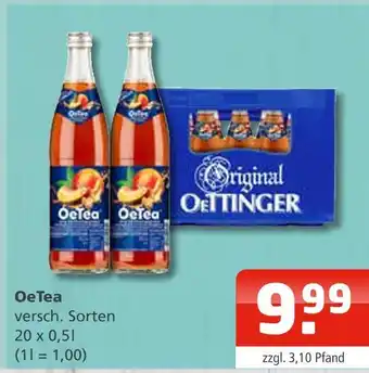 Getränke Oase Oettinger oetea Angebot