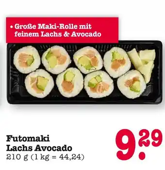E-Center Futomaki lachs avocado Angebot