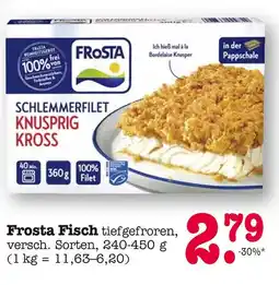 E-Center Frosta schlemmerfilet knusprig kross Angebot