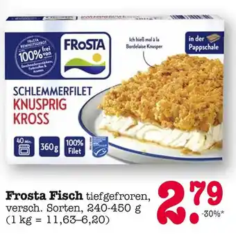 E-Center Frosta schlemmerfilet knusprig kross Angebot