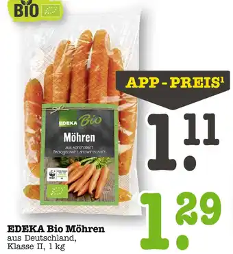 E-Center Edeka bio möhren Angebot
