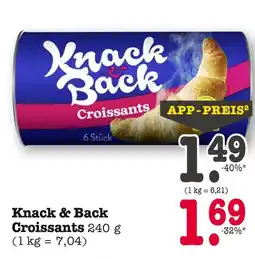 E-Center Knack & back croissants Angebot