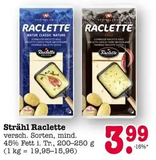 E-Center Strähl raclette Angebot