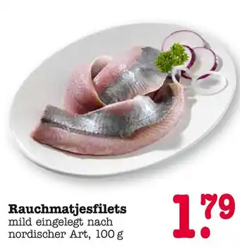 E-Center Rauchmatjesfilets Angebot