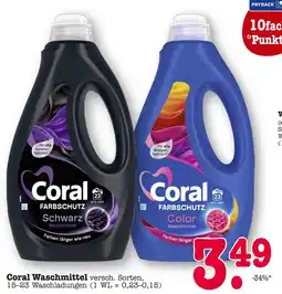 E-Center Coral farbschutz schwarz waschmittel Angebot