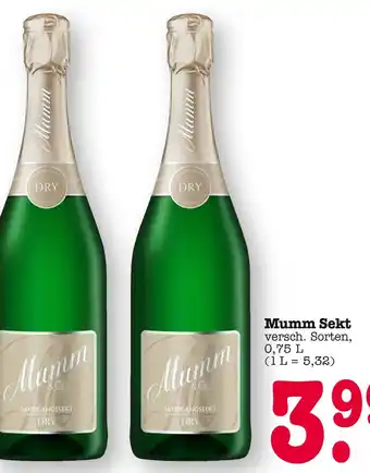 E-Center Mumm sekt Angebot