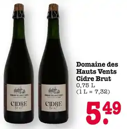 E-Center Domaine des hauts vents cidre brut Angebot