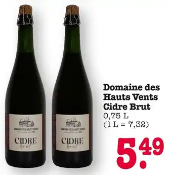 E-Center Domaine des hauts vents cidre brut Angebot