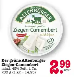E-Center Der grüne altenburger ziegen-camembert Angebot