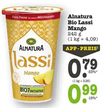 E-Center Alnatura bio lassi mango Angebot