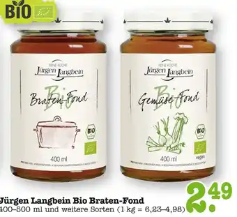 E-Center Jürgen langbein bio braten-fond Angebot